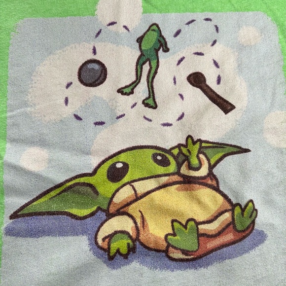 Boxlunch Star Wars Baby Yoda Grogu Kids Shirt Size 6 - Picture 6 of 7